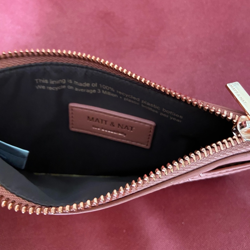 Pink Matt & Nat card holder change purse - Picture 6 of 7
